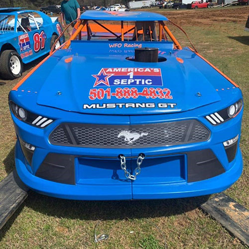 Sponsored Race Car 2